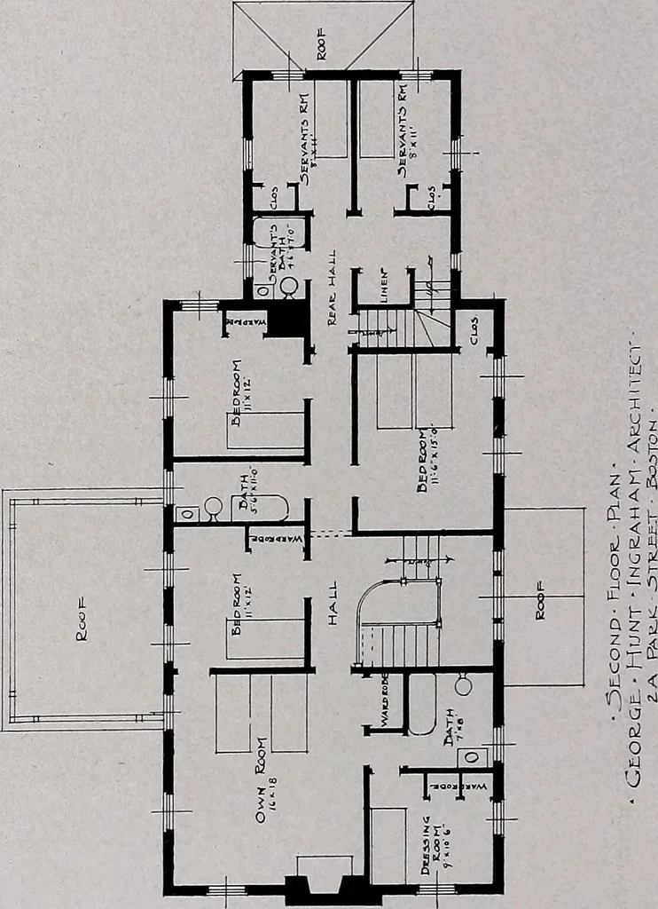 An illustration from Current architecture: published in connection with a joint exibition [sic] held in Boston November 1916, 1916, leaf 51