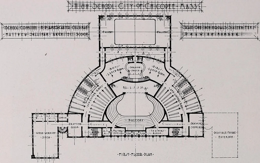 An illustration from Current architecture: published in connection with a joint exibition [sic] held in Boston November 1916, 1916, leaf 67