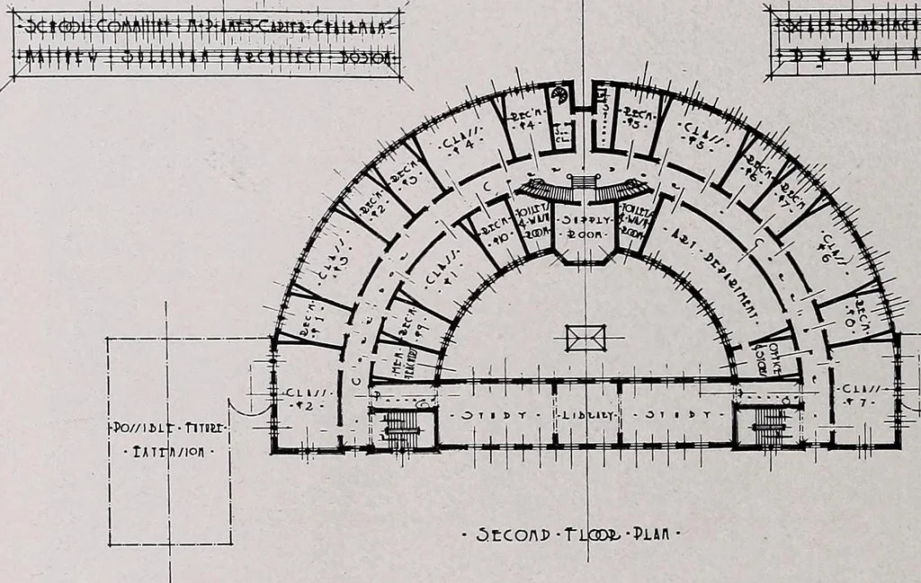 An illustration from Current architecture: published in connection with a joint exibition [sic] held in Boston November 1916, 1916, leaf 67