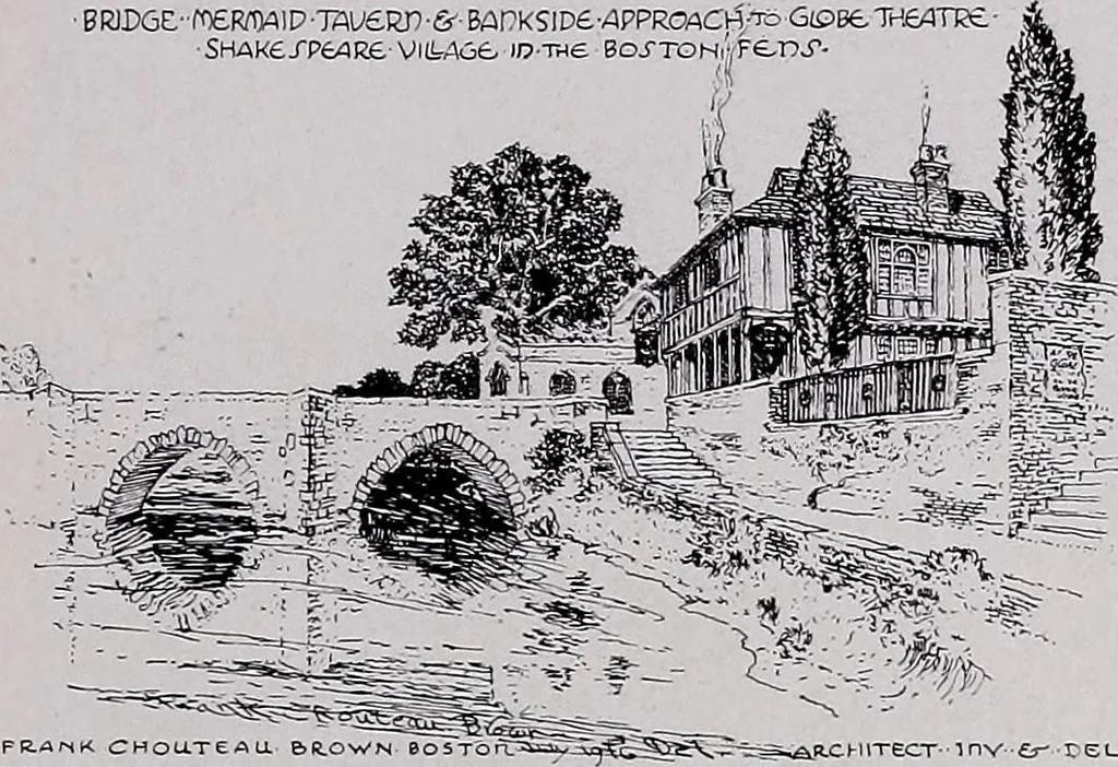 An illustration from Current architecture: published in connection with a joint exibition [sic] held in Boston November 1916, 1916, leaf 70