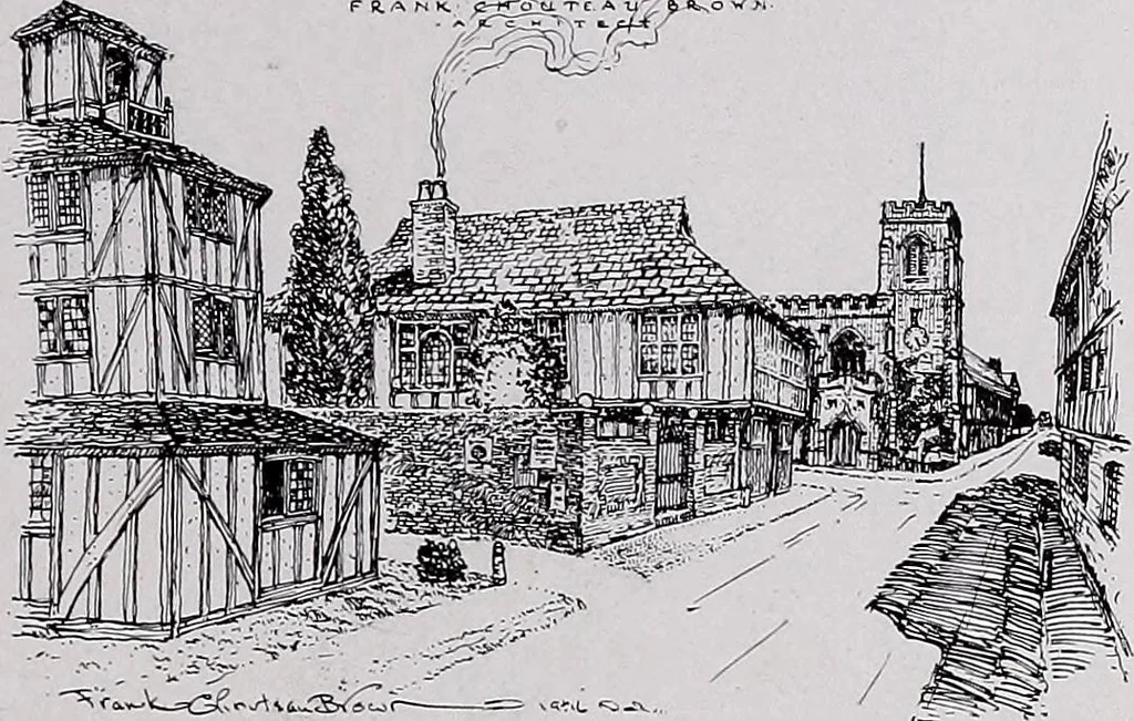 An illustration from Current architecture: published in connection with a joint exibition [sic] held in Boston November 1916, 1916, leaf 70