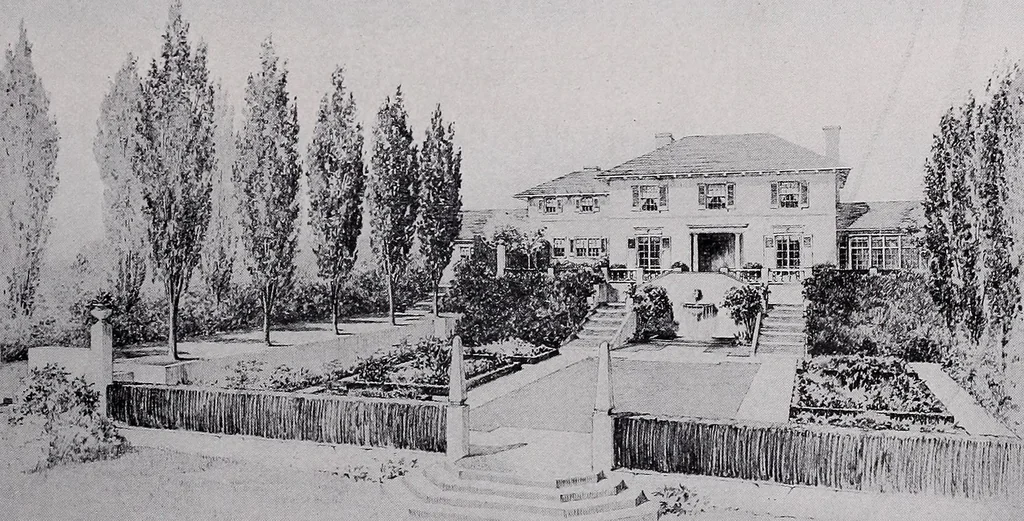 An illustration from Current architecture: published in connection with a joint exibition [sic] held in Boston November 1916, 1916, leaf 74