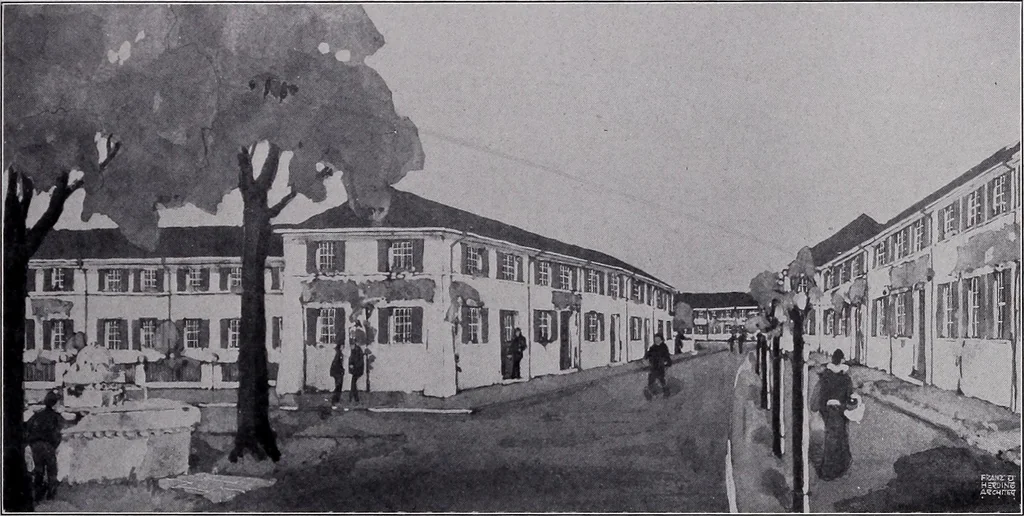 An illustration from Current architecture: published in connection with a joint exibition [sic] held in Boston November 1916, 1916, leaf 82