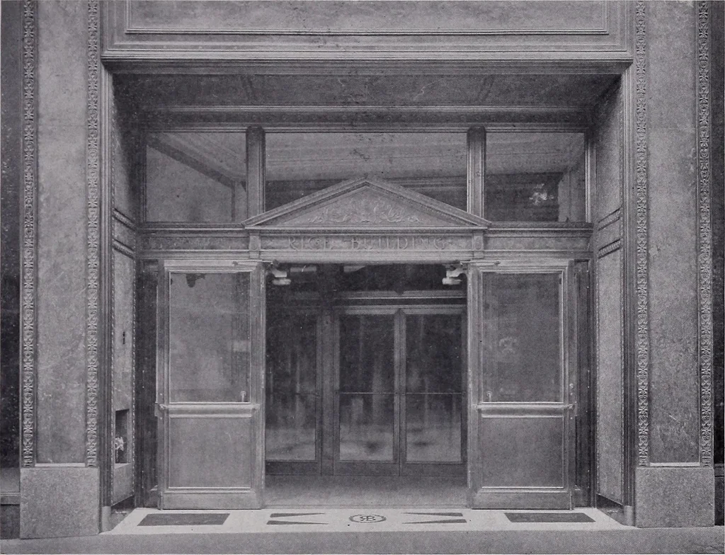 An illustration from Current architecture: published in connection with a joint exibition [sic] held in Boston November 1916, 1916, leaf 96
