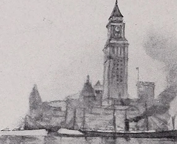 An illustration from Current architecture: published in connection with a joint exibition [sic] held in Boston November 1916, 1916, leaf 99