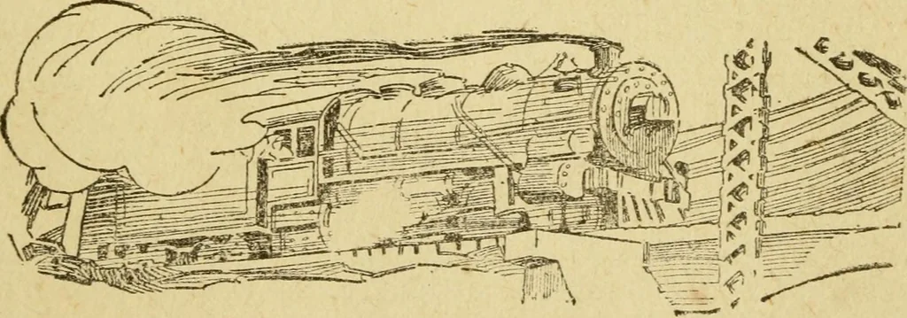 An illustration from The curse of tramp life, 1912, leaf 136