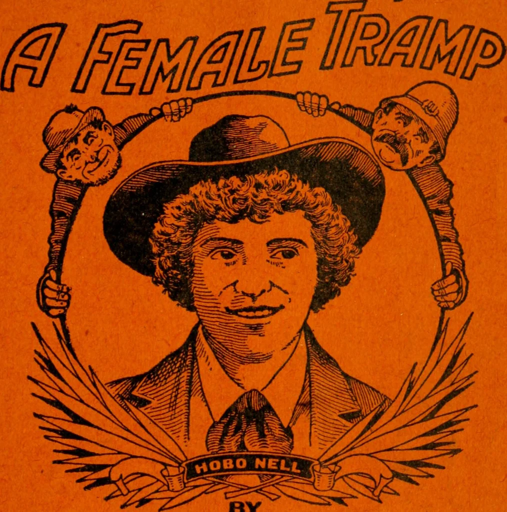 An illustration from The curse of tramp life, 1912, leaf 144
