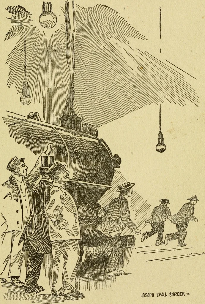 An illustration from The curse of tramp life, 1912, leaf 26