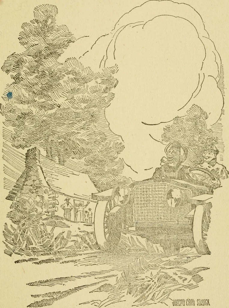 An illustration from The curse of tramp life, 1912, leaf 74