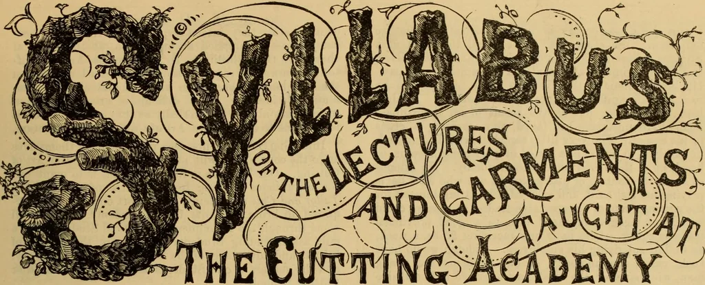 An illustration from The cutters' practical guide to the cutting of ladies' garments.., 1890, leaf 109