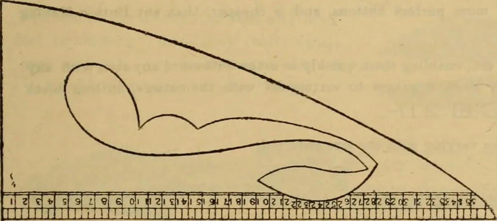 An illustration from The cutters' practical guide to the cutting of ladies' garments.., 1890, leaf 129