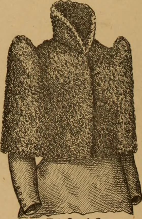 An illustration from The cutters' practical guide to the cutting of ladies' garments.., 1890, leaf 92