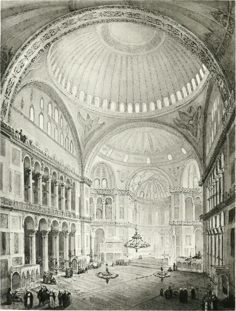 An illustration from A cyclopaedia of works of architecture in Italy, Greece, and the Levant, 1895, leaf 10