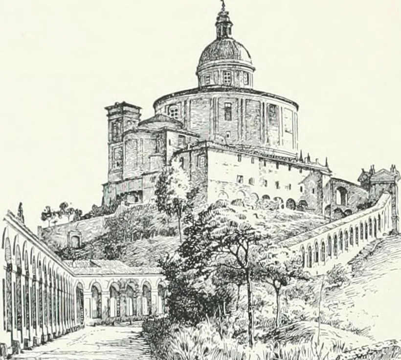 An illustration from A cyclopaedia of works of architecture in Italy, Greece, and the Levant, 1895, leaf 108