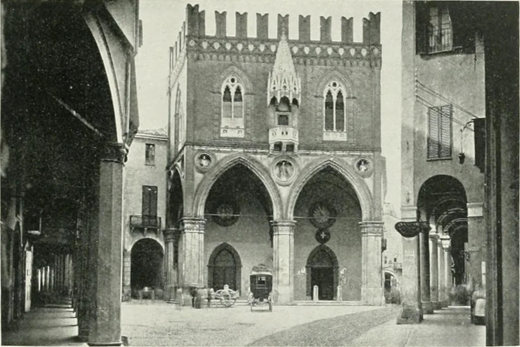 An illustration from A cyclopaedia of works of architecture in Italy, Greece, and the Levant, 1895, leaf 109