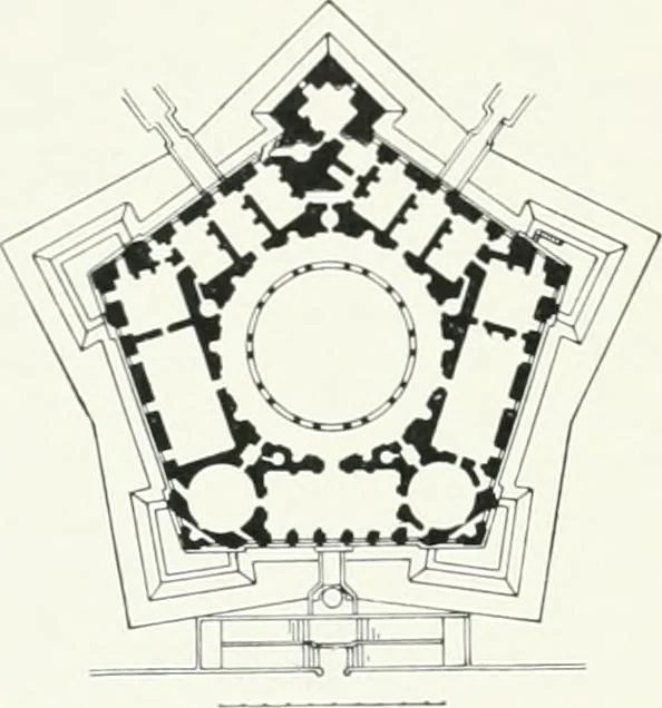 An illustration from A cyclopaedia of works of architecture in Italy, Greece, and the Levant, 1895, leaf 120