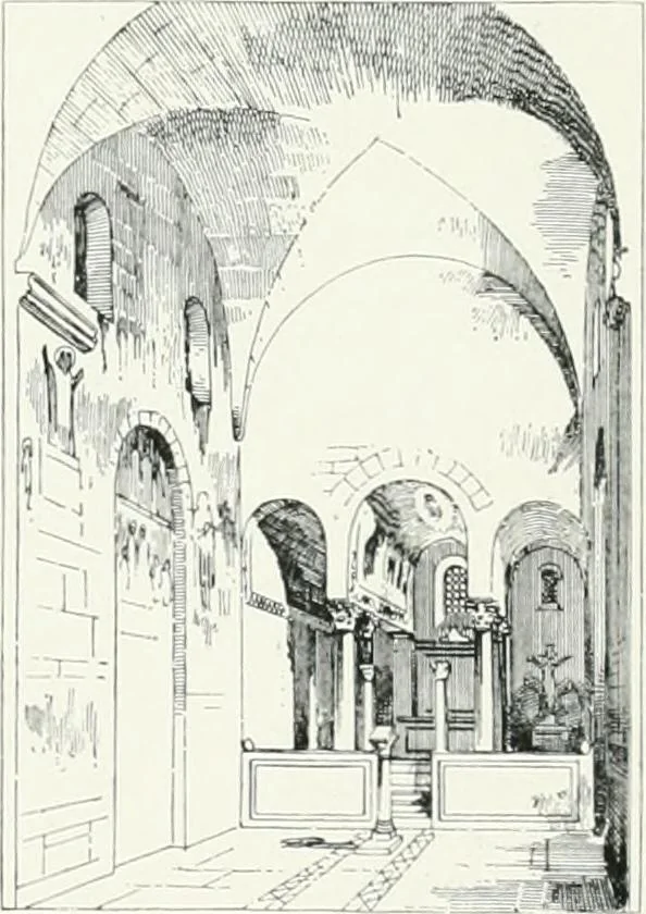 An illustration from A cyclopaedia of works of architecture in Italy, Greece, and the Levant, 1895, leaf 130
