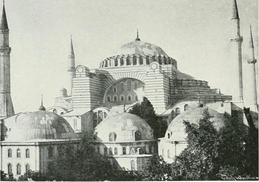 An illustration from A cyclopaedia of works of architecture in Italy, Greece, and the Levant, 1895, leaf 142