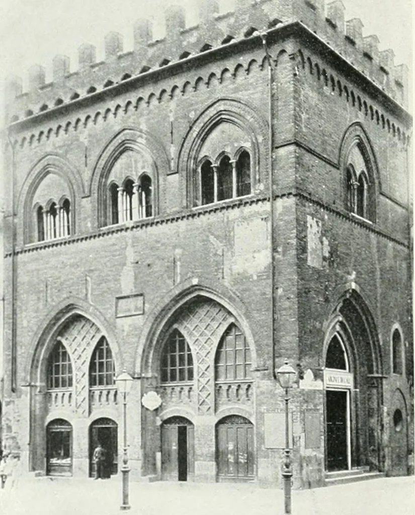 An illustration from A cyclopaedia of works of architecture in Italy, Greece, and the Levant, 1895, leaf 154