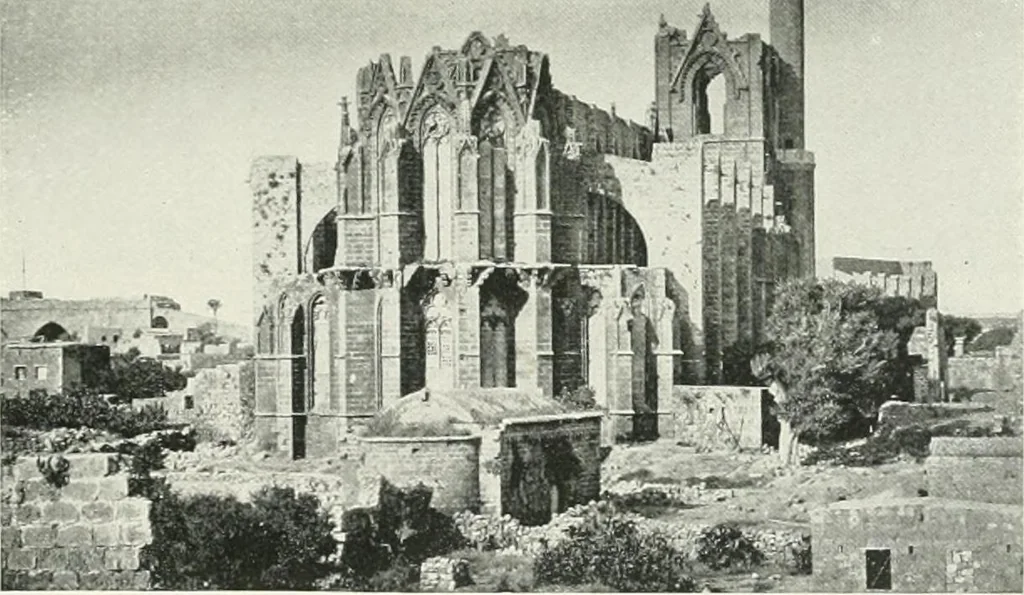An illustration from A cyclopaedia of works of architecture in Italy, Greece, and the Levant, 1895, leaf 175