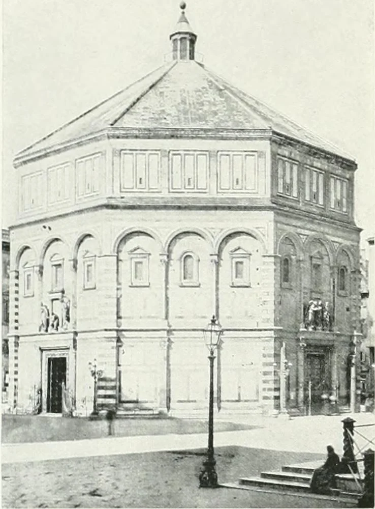 An illustration from A cyclopaedia of works of architecture in Italy, Greece, and the Levant, 1895, leaf 180