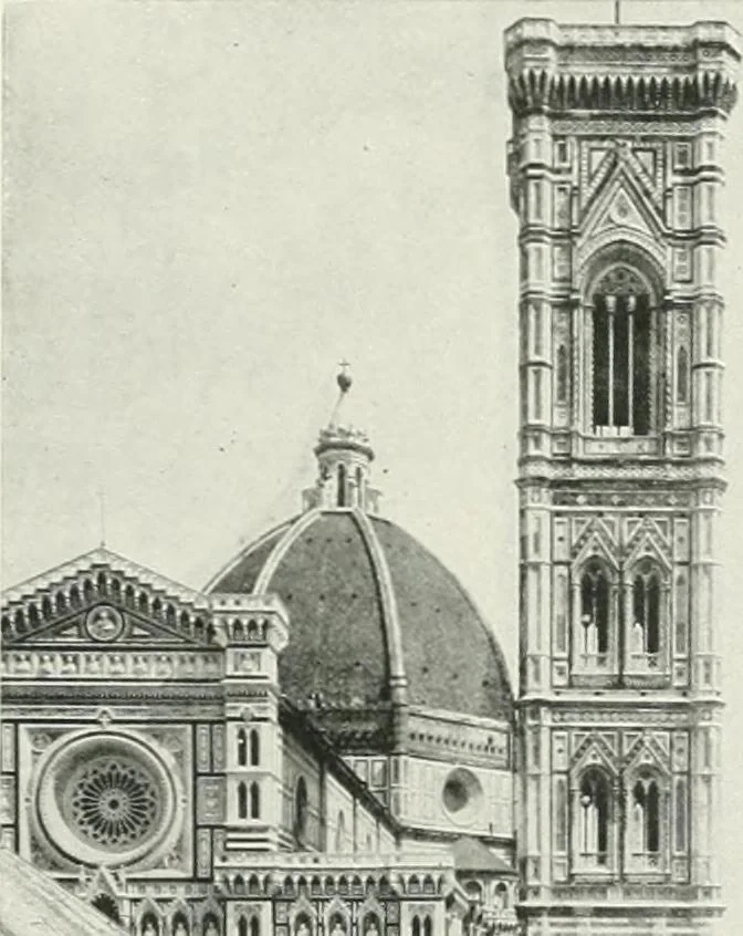 An illustration from A cyclopaedia of works of architecture in Italy, Greece, and the Levant, 1895, leaf 181