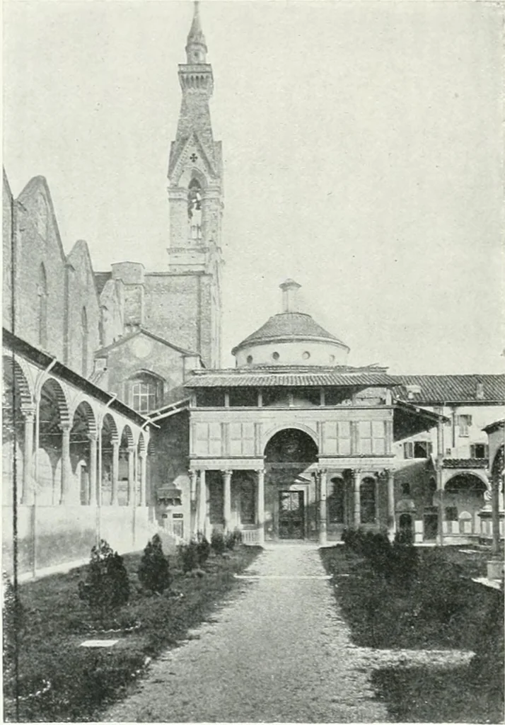 An illustration from A cyclopaedia of works of architecture in Italy, Greece, and the Levant, 1895, leaf 182
