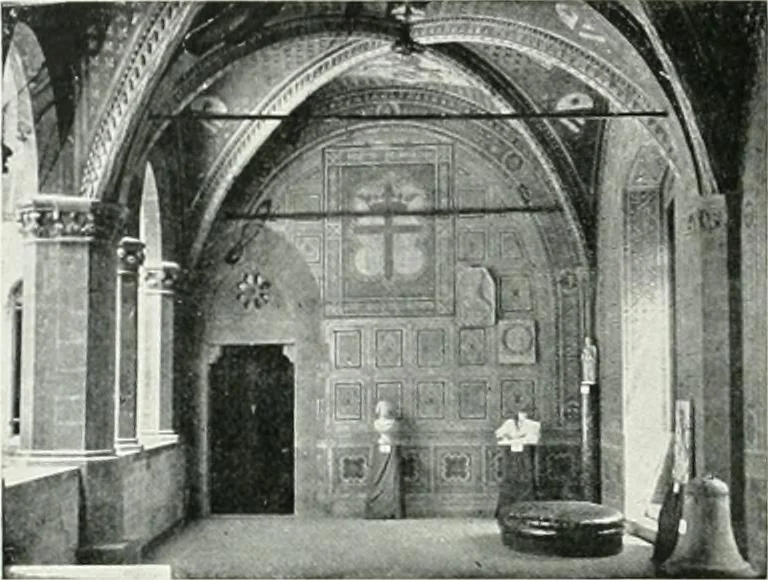 An illustration from A cyclopaedia of works of architecture in Italy, Greece, and the Levant, 1895, leaf 192