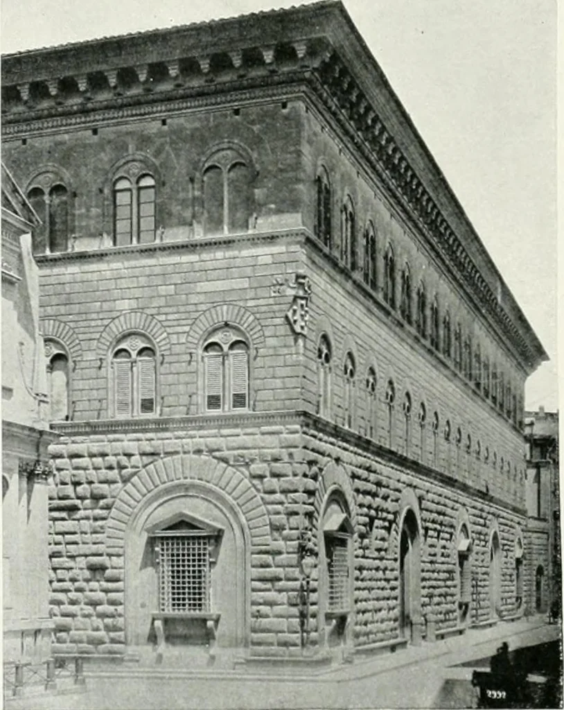 An illustration from A cyclopaedia of works of architecture in Italy, Greece, and the Levant, 1895, leaf 192