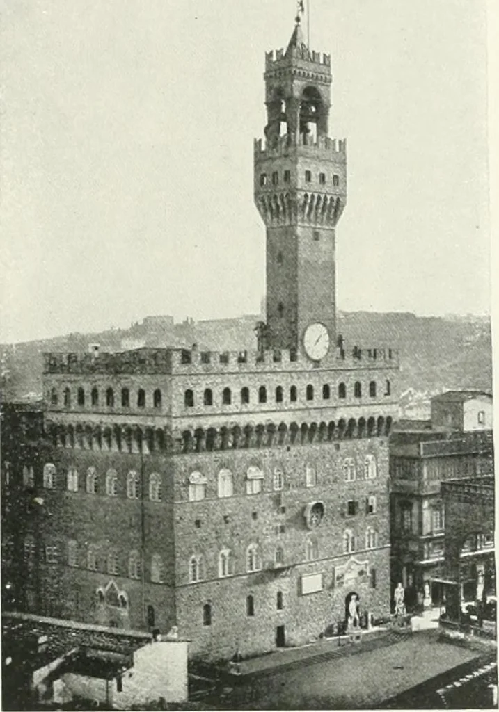 An illustration from A cyclopaedia of works of architecture in Italy, Greece, and the Levant, 1895, leaf 195