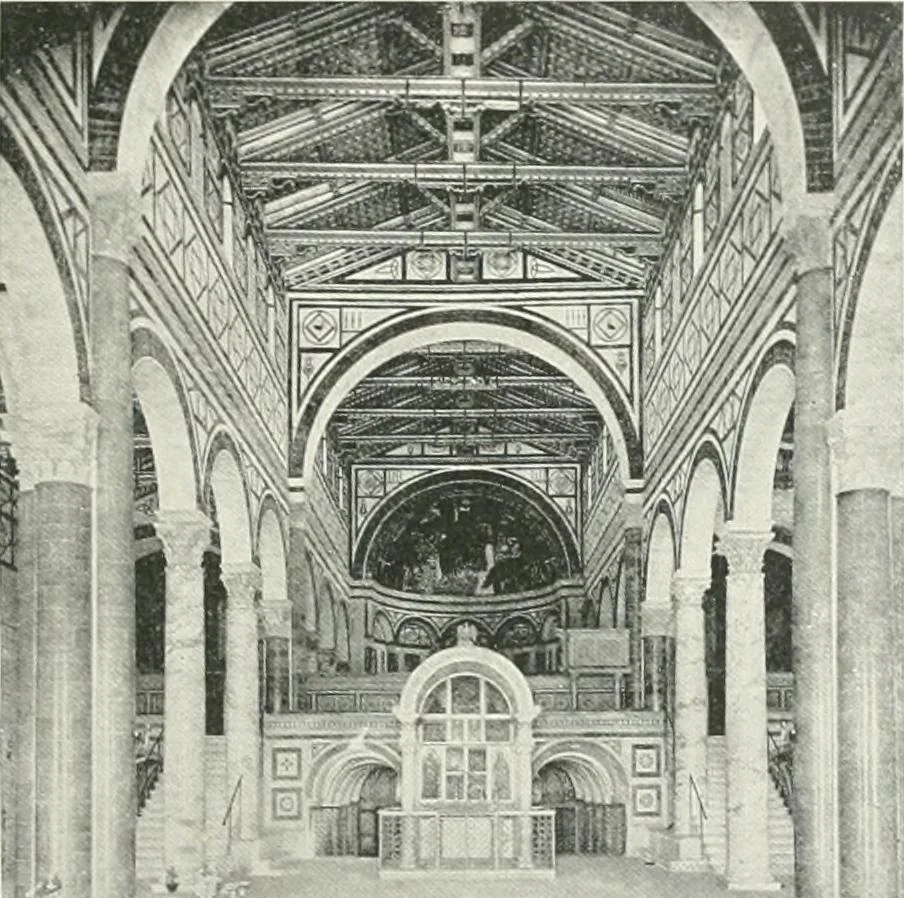 An illustration from A cyclopaedia of works of architecture in Italy, Greece, and the Levant, 1895, leaf 205