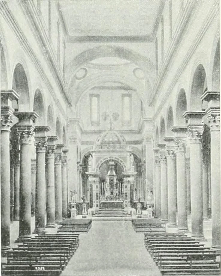 An illustration from A cyclopaedia of works of architecture in Italy, Greece, and the Levant, 1895, leaf 206