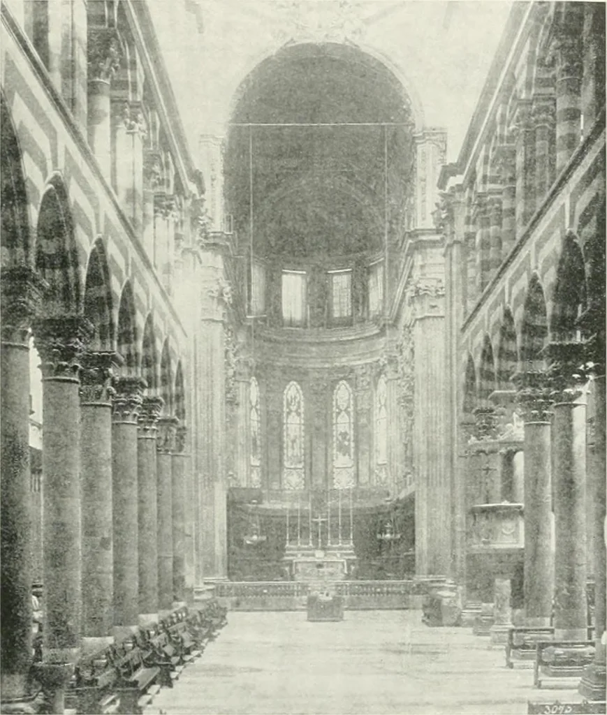 An illustration from A cyclopaedia of works of architecture in Italy, Greece, and the Levant, 1895, leaf 213