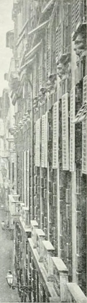 An illustration from A cyclopaedia of works of architecture in Italy, Greece, and the Levant, 1895, leaf 214