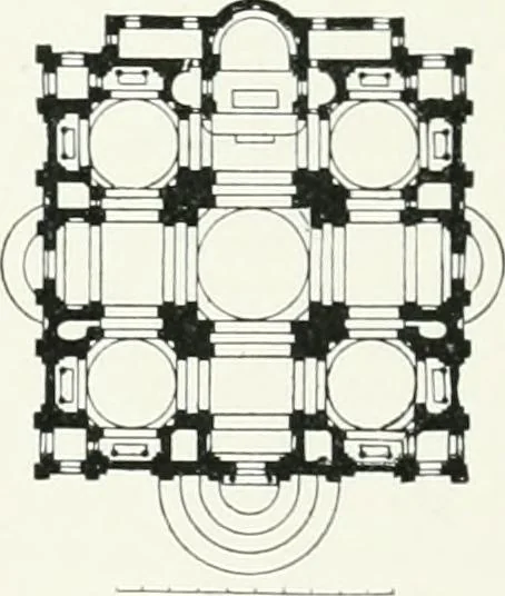 An illustration from A cyclopaedia of works of architecture in Italy, Greece, and the Levant, 1895, leaf 218