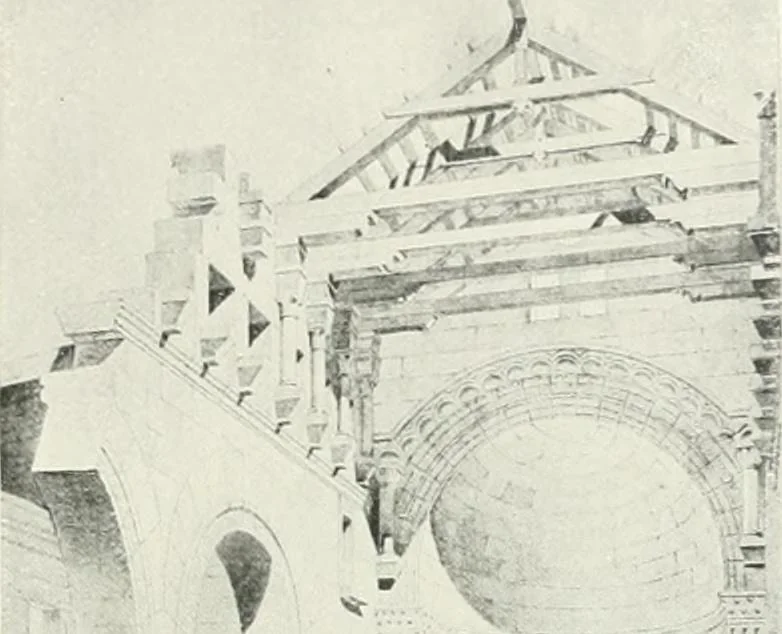 An illustration from A cyclopaedia of works of architecture in Italy, Greece, and the Levant, 1895, leaf 247