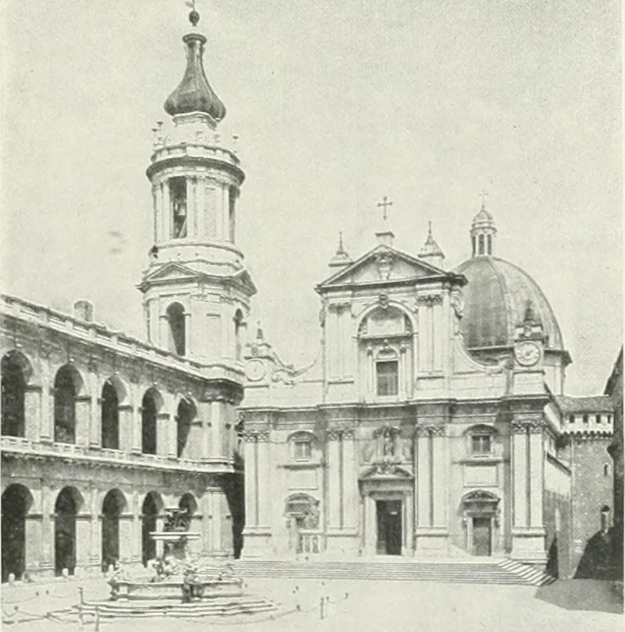 An illustration from A cyclopaedia of works of architecture in Italy, Greece, and the Levant, 1895, leaf 255