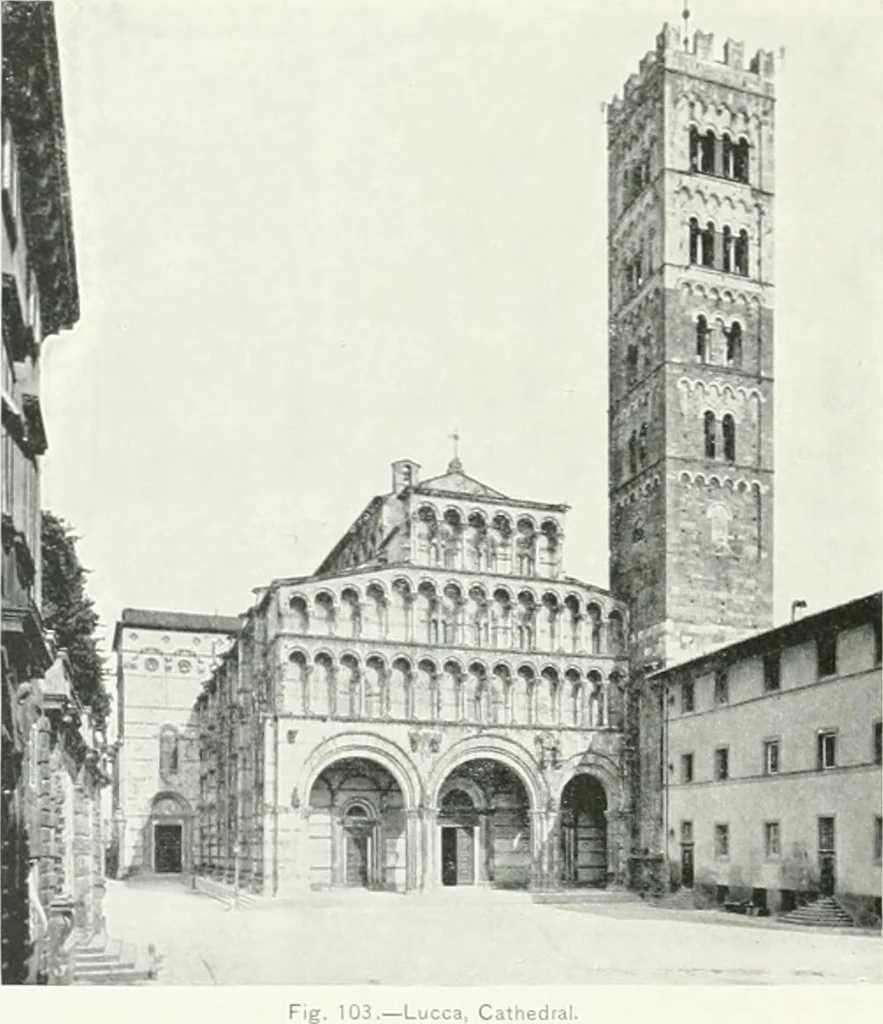 An illustration from A cyclopaedia of works of architecture in Italy, Greece, and the Levant, 1895, leaf 258