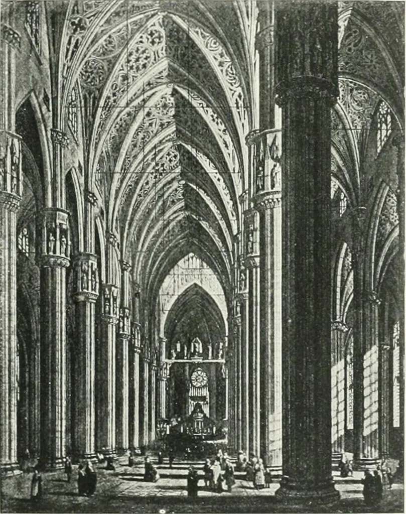 An illustration from A cyclopaedia of works of architecture in Italy, Greece, and the Levant, 1895, leaf 275