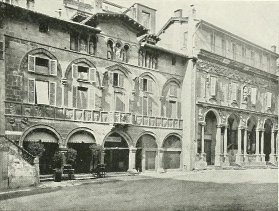 An illustration from A cyclopaedia of works of architecture in Italy, Greece, and the Levant, 1895, leaf 277