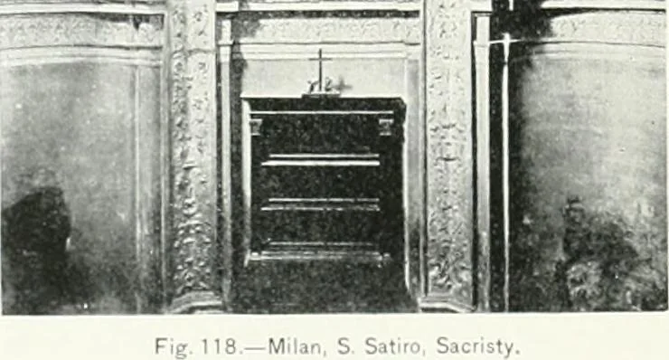 An illustration from A cyclopaedia of works of architecture in Italy, Greece, and the Levant, 1895, leaf 286