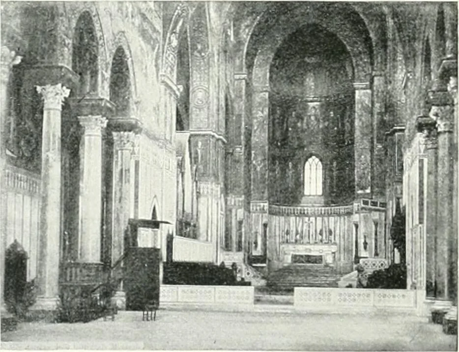An illustration from A cyclopaedia of works of architecture in Italy, Greece, and the Levant, 1895, leaf 290