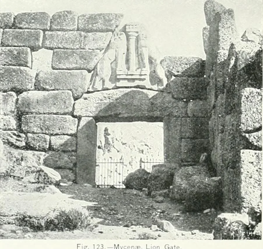 An illustration from A cyclopaedia of works of architecture in Italy, Greece, and the Levant, 1895, leaf 298