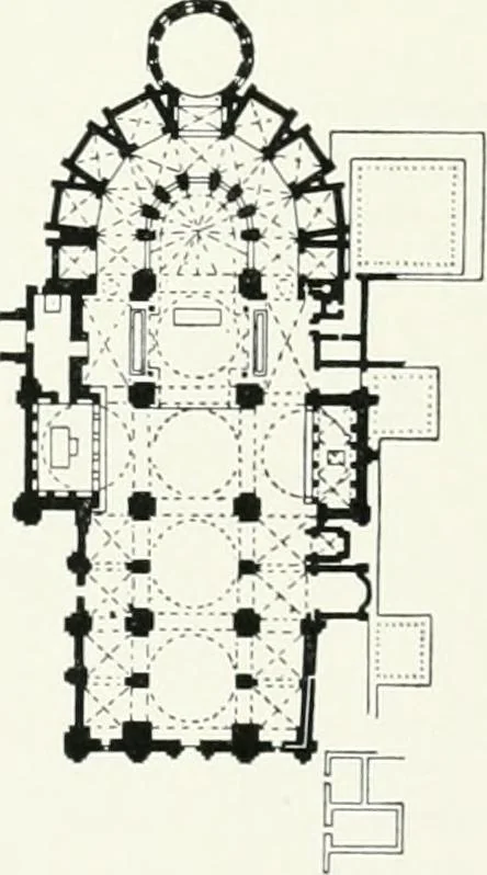 An illustration from A cyclopaedia of works of architecture in Italy, Greece, and the Levant, 1895, leaf 328