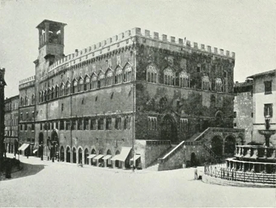 An illustration from A cyclopaedia of works of architecture in Italy, Greece, and the Levant, 1895, leaf 358