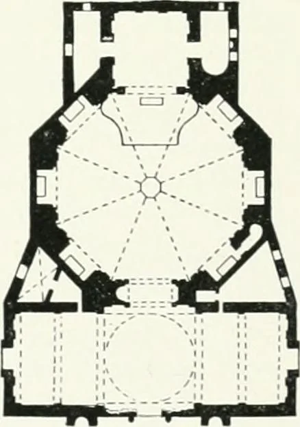An illustration from A cyclopaedia of works of architecture in Italy, Greece, and the Levant, 1895, leaf 374