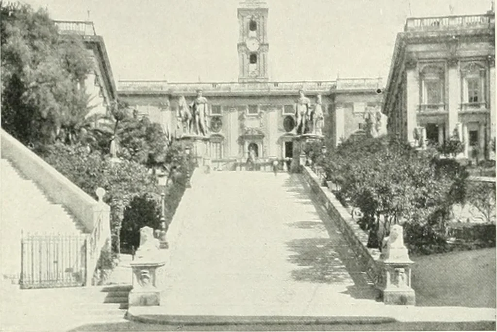 An illustration from A cyclopaedia of works of architecture in Italy, Greece, and the Levant, 1895, leaf 419