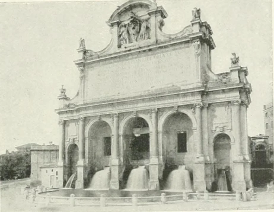 An illustration from A cyclopaedia of works of architecture in Italy, Greece, and the Levant, 1895, leaf 423