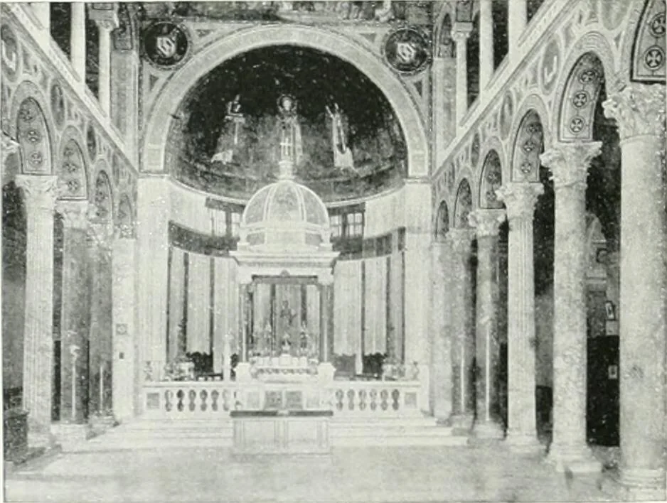 An illustration from A cyclopaedia of works of architecture in Italy, Greece, and the Levant, 1895, leaf 446