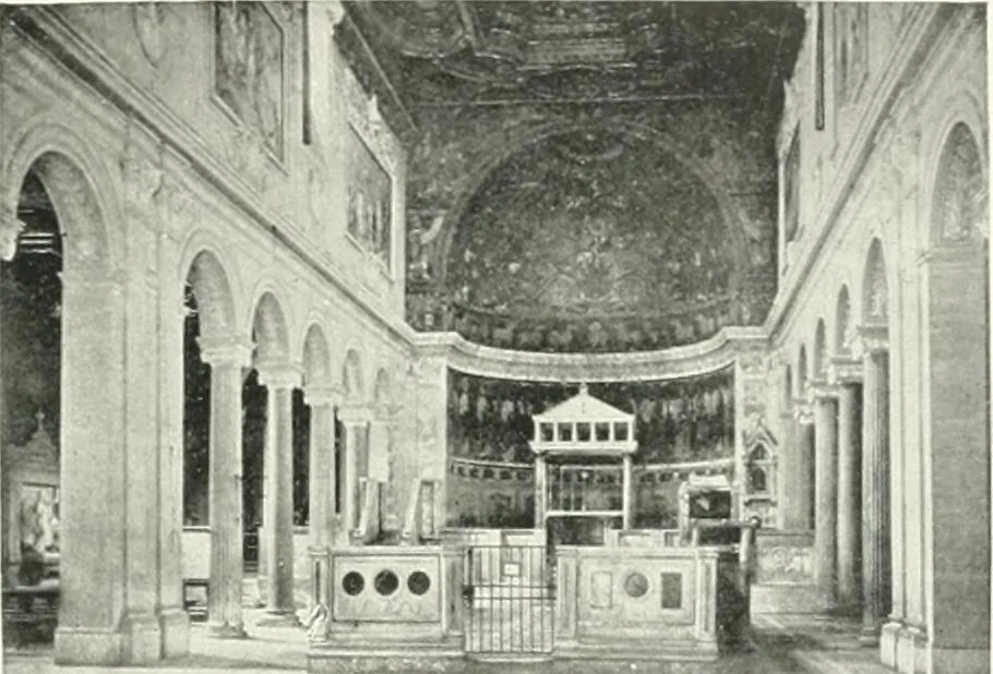 An illustration from A cyclopaedia of works of architecture in Italy, Greece, and the Levant, 1895, leaf 451